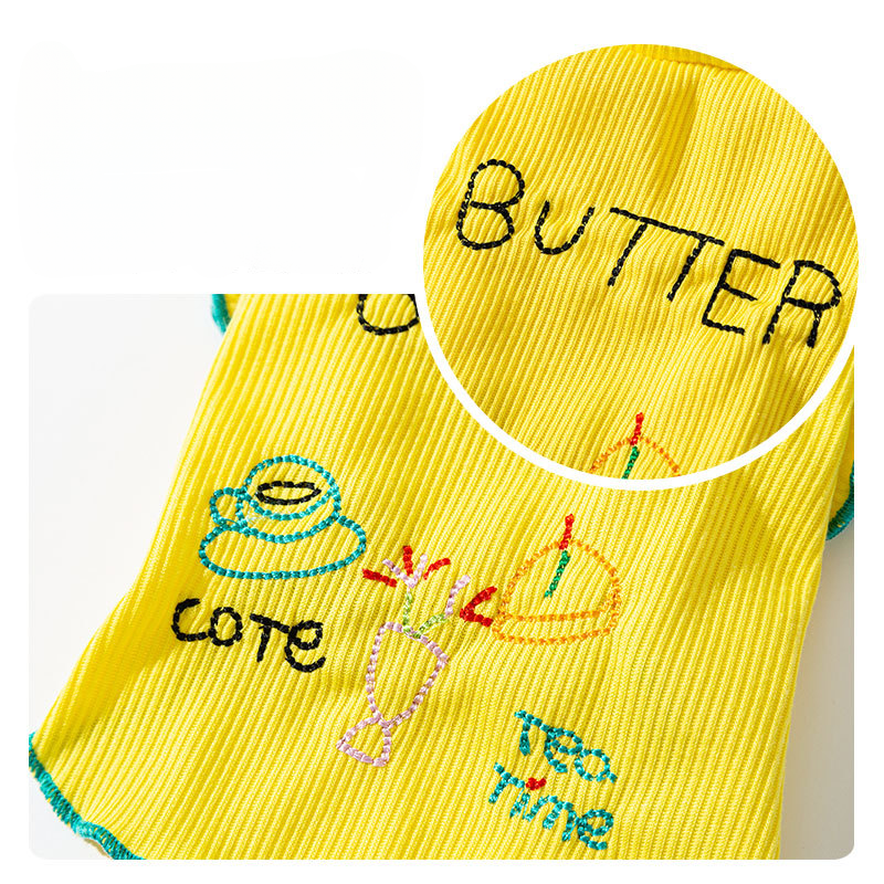 Cute Butter Dog Shirt – Soft Breathable Summer Fit