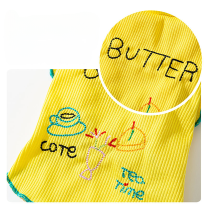 Cute Butter Dog Shirt – Soft Breathable Summer Fit