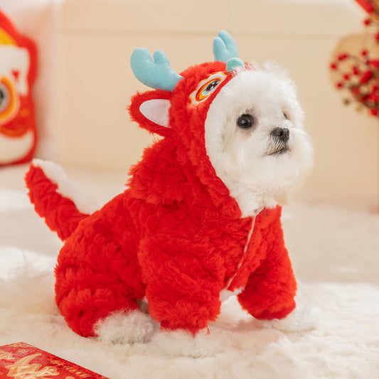 Cute Animal Transformation Costume for Small Dogs
