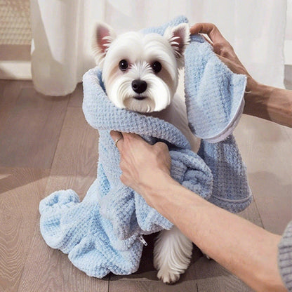 HipiDogs Cozy Knit Dog Pajamas – Soft Four-Legged Warm Jumpsuit for Small Dogs & Cats