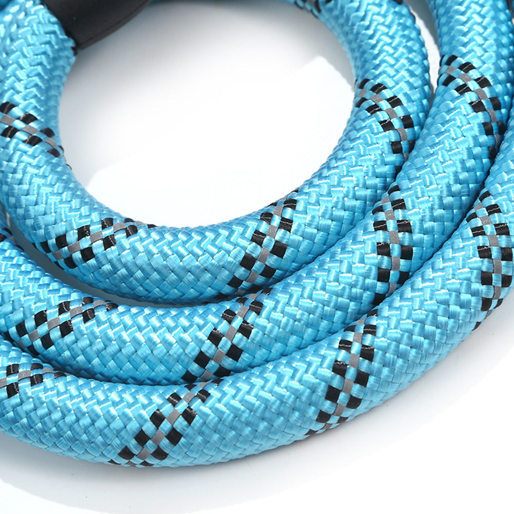 Hands-Free Adjustable Dog Leash - Integrated Collar Rope, Strong and Anti-Pull Training Lead for Small to - product photo 3