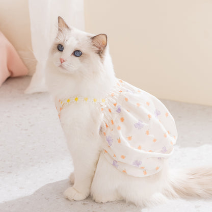 HipiDogs Floral Bubble Dress for Dogs & Cats