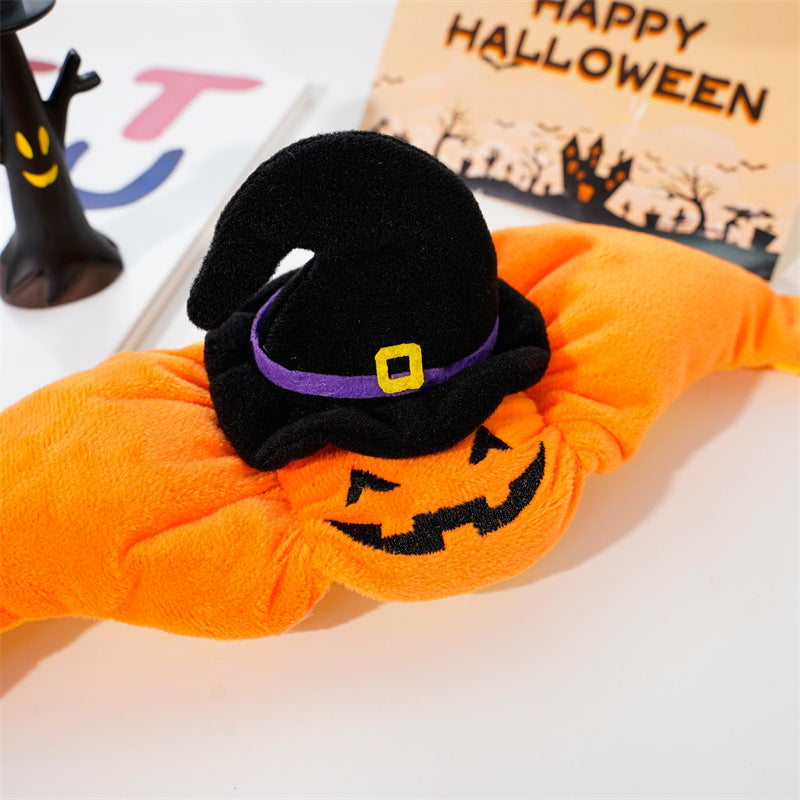 Halloween Cat Costume Pumpkin Witch Hat – Cute Dog & Cat Halloween Pet Costume