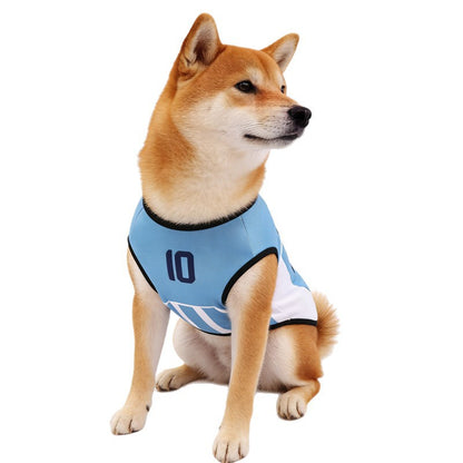 World Cup Dog Jersey | Breathable Soccer Shirt for Small Dogs | Pet Football Team Vest Outfit | HipiDogs