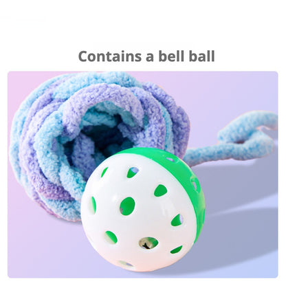 Interactive Cat Yarn Ball Toy – Fun and Engaging for Your Kitty