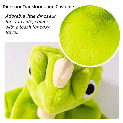 Dinosaur Transformation Costume for Small Dogs