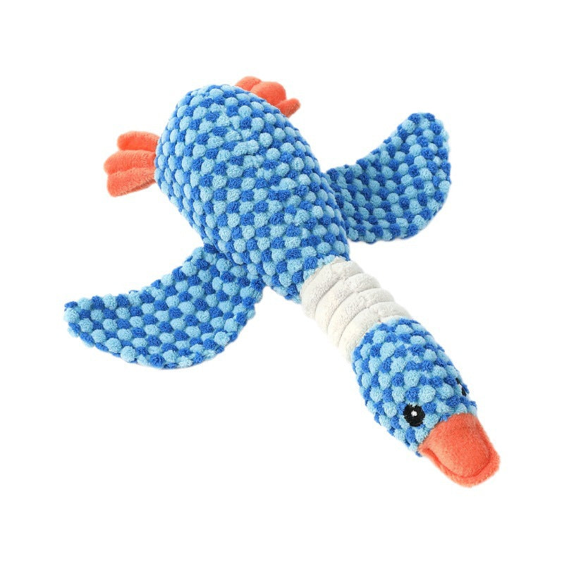 Plush Duck Dog Toy – Soft Squeaky Chew Toy for Small & Medium Dogs | Interactive Pet Toy