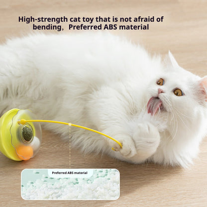 Automatic Interactive Cat Toy – Hands-Free Feather Play for Lazy Cat Lovers