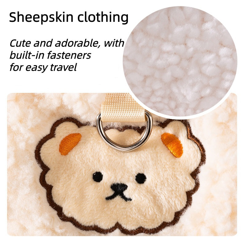 Cute Sheepskin Clothes for Small Dogs