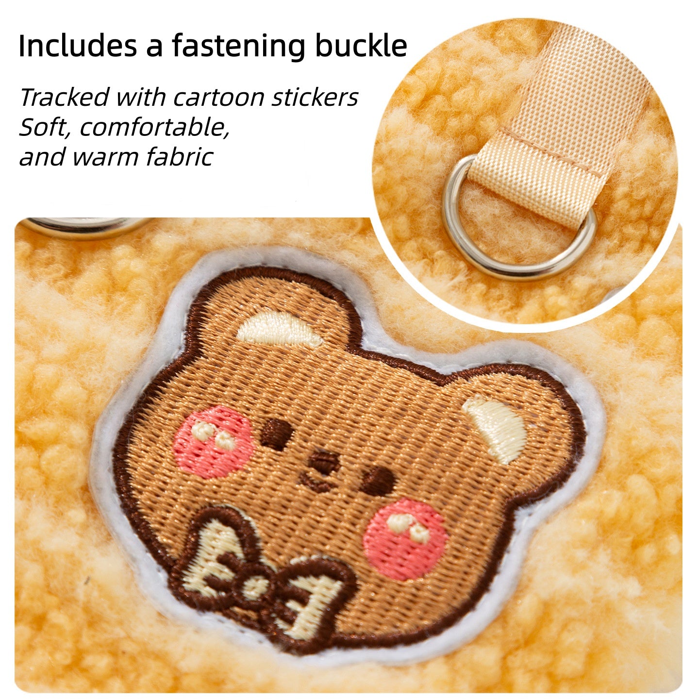 Cozy Fleece Sweater for Cats Soft & Warm Pet Shirt