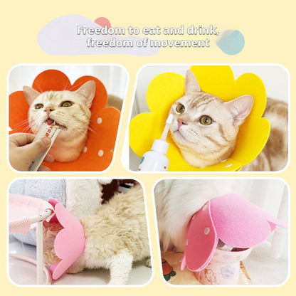 Comfortable and Stylish Flower Cat Collar – Soft, Skin-Friendly, Non-Restrictive Design