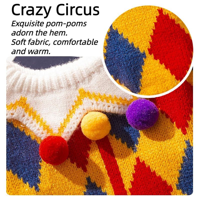 Crazy Circus Costumes for Cats – Colorful, Fun & Festive Knitwear
