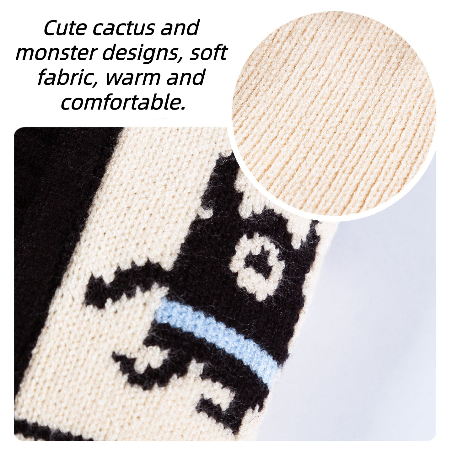 Cute Cactus Knit Sweater for Small Dogs