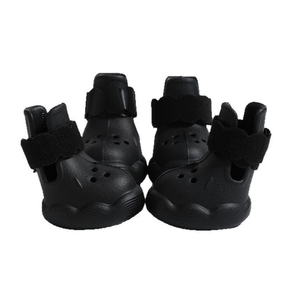 HipiDogs Waterproof Dog Boots – Anti-Slip Protective Paw Shoes for Small Dogs & Cats