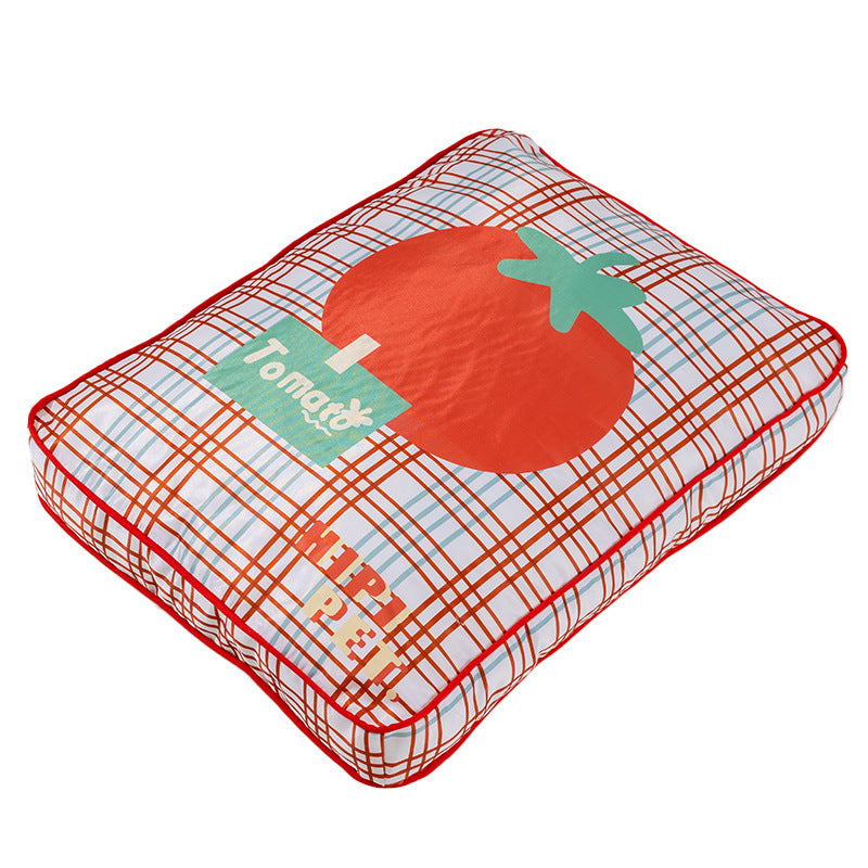 HipiDogs Washable Pet Mat | Soft Removable Dog Bed Cushion for Dogs & Cats