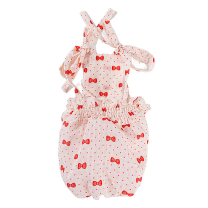 HipiDogs Sweet Bow Bubble Dress for Dogs & Cats