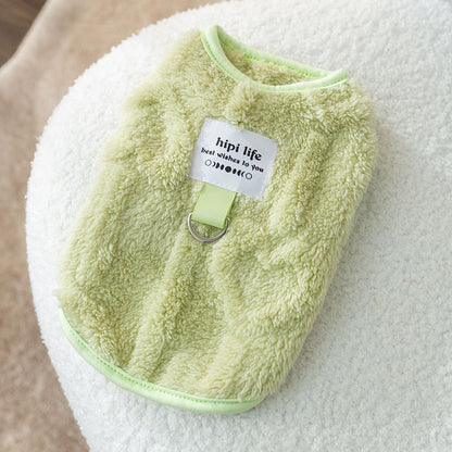Macaron Series Traction Vest Sweater for Cats