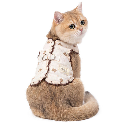 Vintage Lace Harness Vest for Dogs & Cats
