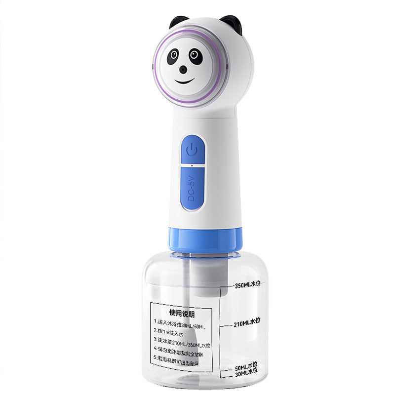 HipiDogs Electric Pet Bubble Bath Sprayer – 2-in-1 Foaming Shower Brush for Dogs & Cats