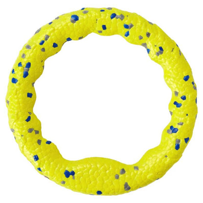 Floating Ring Dog Toy – Textured Fetch & Tug Toy for Outdoor and Water Play