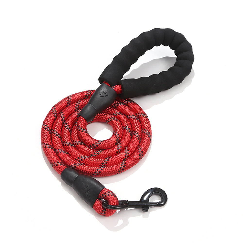Hands-Free Adjustable Dog Leash - Integrated Collar Rope, Strong and Anti-Pull Training Lead for Small to - product photo 4