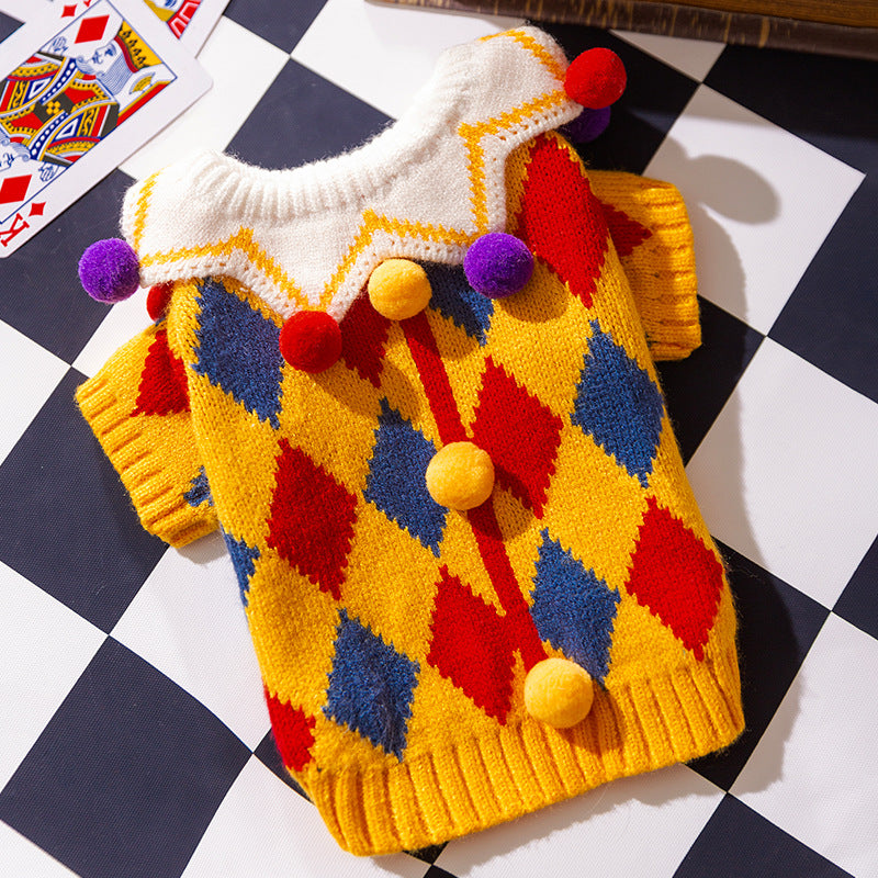 Crazy Circus Costumes for Cats – Colorful, Fun & Festive Knitwear