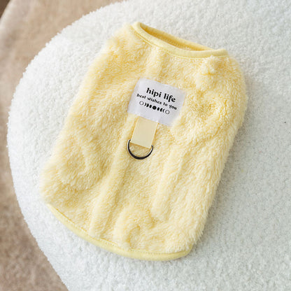 Macaron Series Traction Vest Sweater for Cats