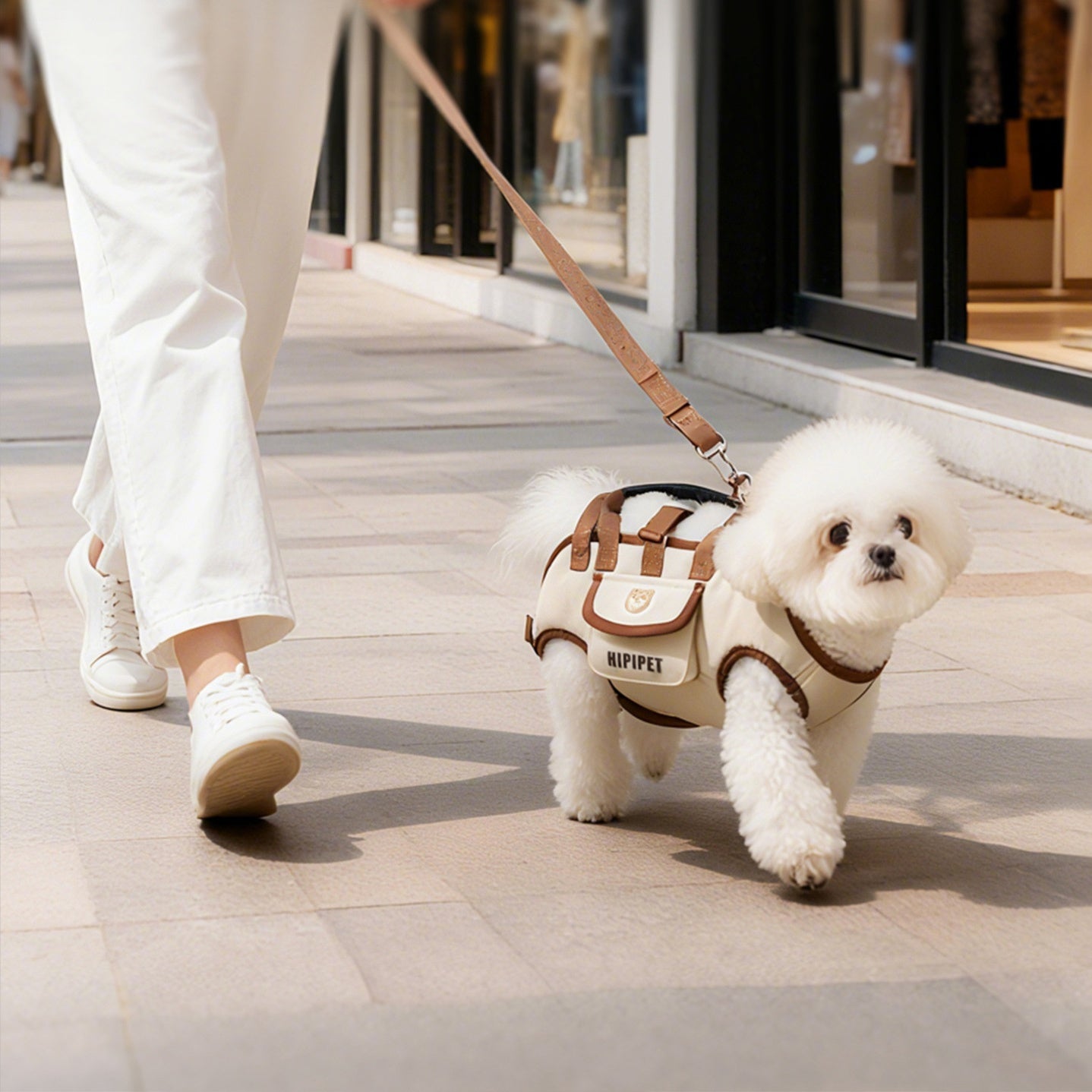 Breathable Front-Facing Pet Carrier Backpack for Cats & Small Dogs