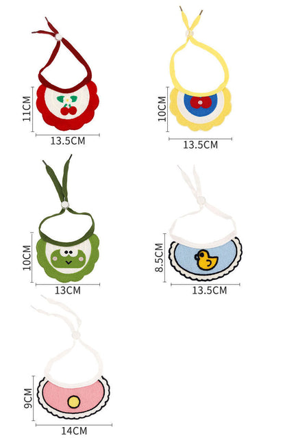 Cute Cat Drool Bibs – Soft Absorbent Pet Bib for Cats, Adjustable Cartoon Bib