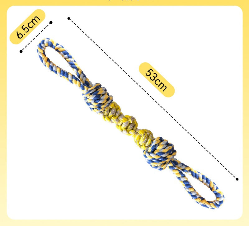 Durable Dog Rope Toy for Tugging and Pulling