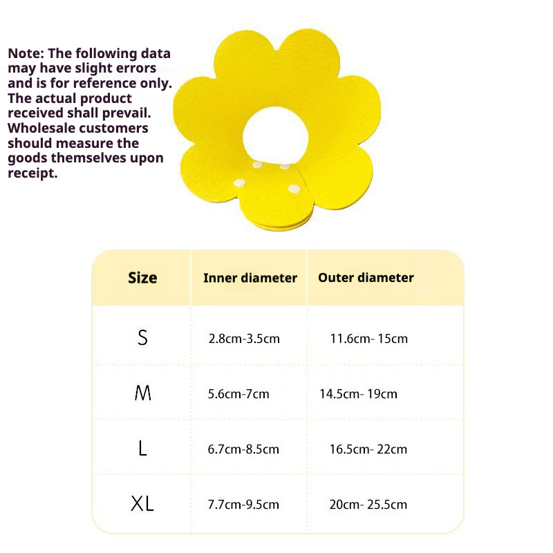 Comfortable and Stylish Flower Cat Collar – Soft, Skin-Friendly, Non-Restrictive Design