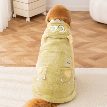 Animal Costume Hoodie for Large Dogs Cozy Fleece Puppy Outfit 3XL–8XL