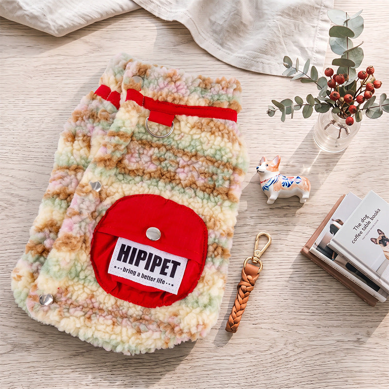 Cozy Winter Sherpa Coat for Dogs & Cats