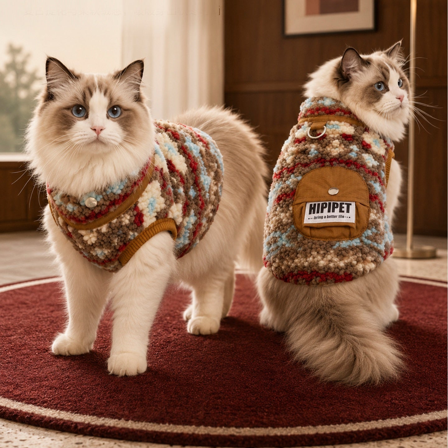 Cozy Winter Sherpa Coat for Dogs & Cats