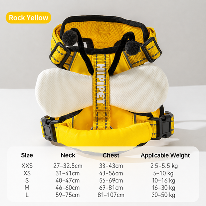 HipiDogs Dog Harness Vest | Comfortable No-Pull Walking Harness for Small & Medium Dogs