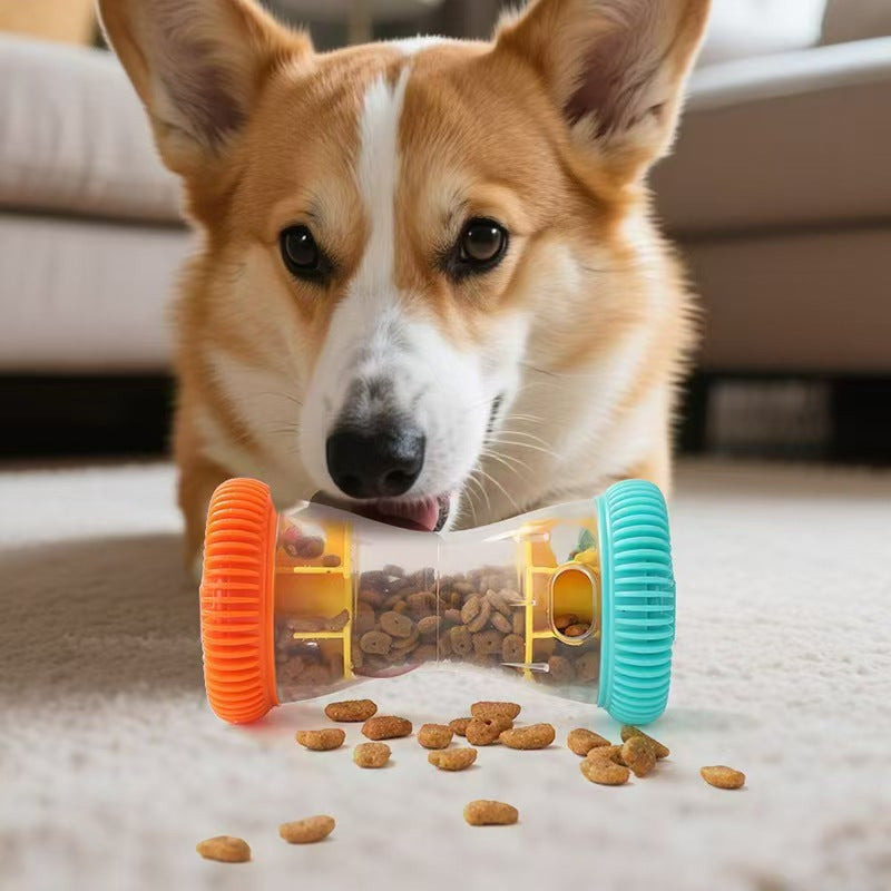 Interactive Dog Treat Dispenser Toy – Fun and Engaging Food Puzzle