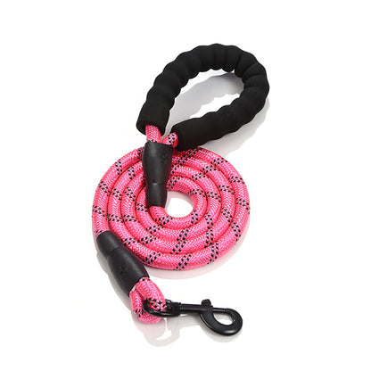 Hands-Free Adjustable Dog Leash - Integrated Collar Rope, Strong and Anti-Pull Training Lead for Small to - product photo 5