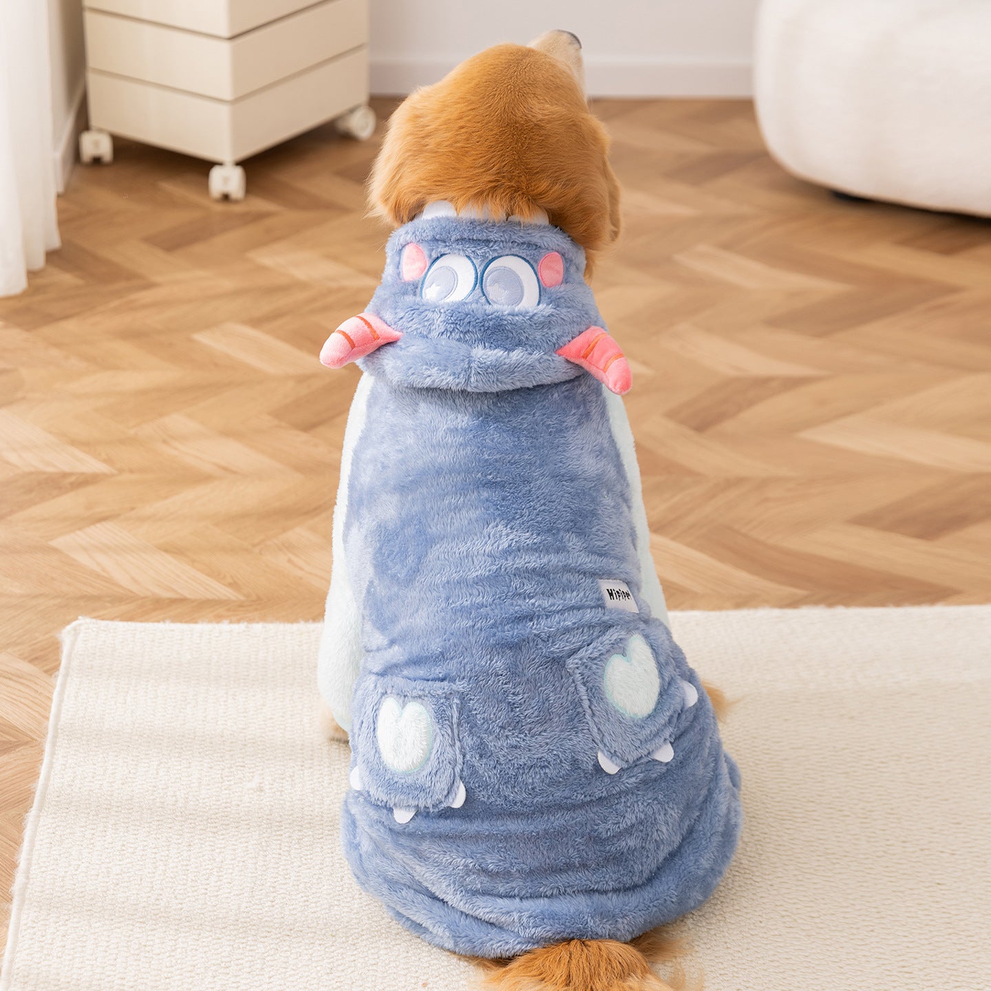 Animal Costume Hoodie for Large Dogs Cozy Fleece Puppy Outfit 3XL–8XL