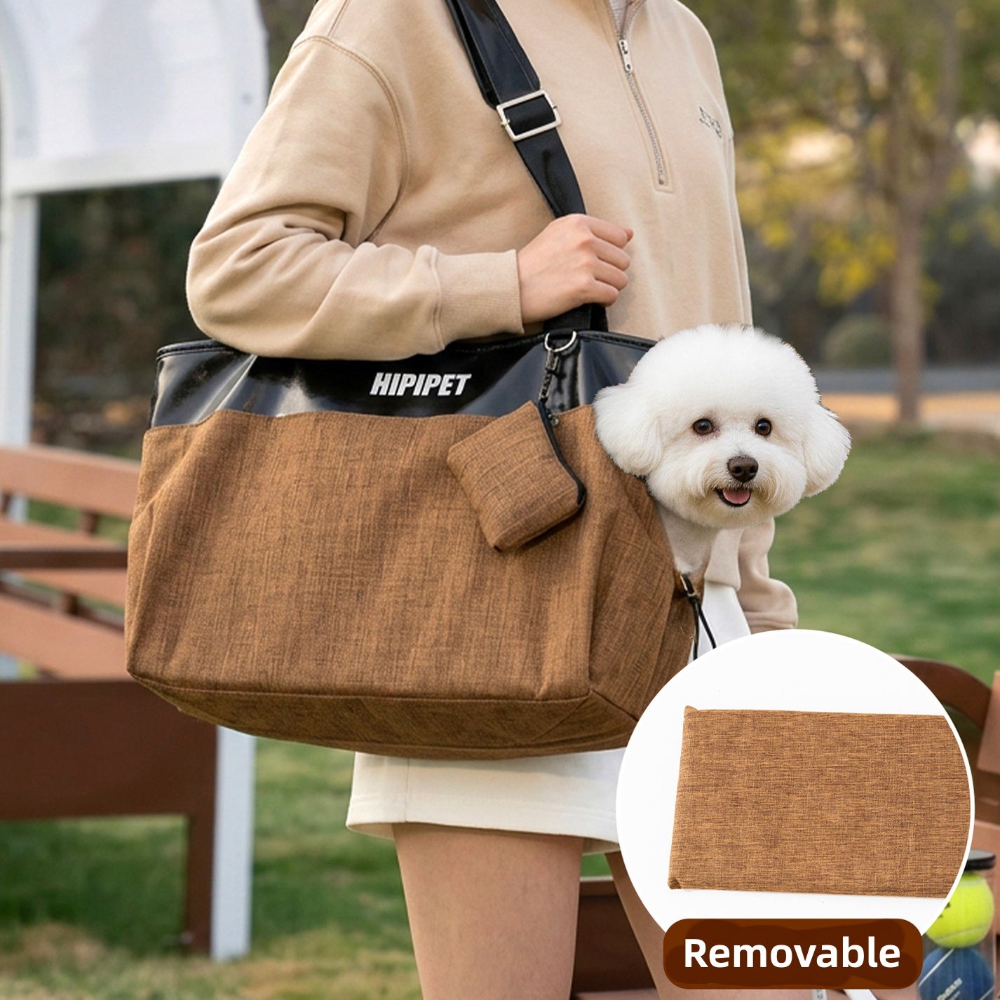 Portable Pet Carrier Tote Bag for Cats & Small Dogs