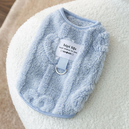 Macaron Series Traction Vest Sweater for Cats