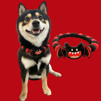 Halloween Dog Collar – Pumpkin Bat Skull Spider Pet Collar for Dogs & Cats