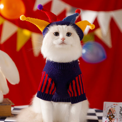 Crazy Circus Costumes for Cats – Colorful, Fun & Festive Knitwear