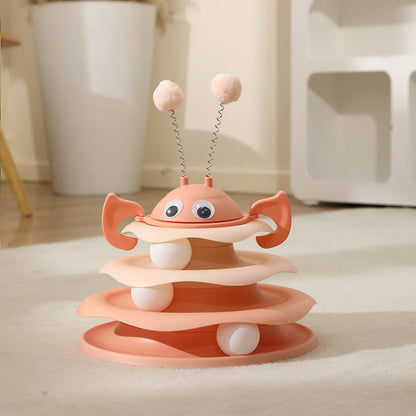 Little Bee Spinner Toy – Interactive Spinning Cat Toy with Fun Motion & Tease Action