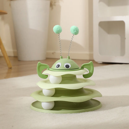 Little Bee Spinner Toy – Interactive Spinning Cat Toy with Fun Motion & Tease Action