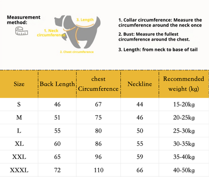 Warm Dog Fleece Jacket – Outdoor Winter Dog Coat with Zipper for Medium & Large Dogs