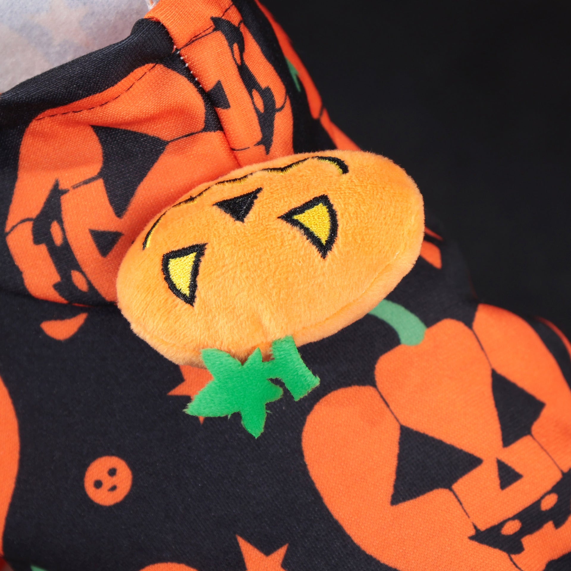 Halloween Pumpkin Dog Hoodie – Jack-O’-Lantern Pet Costume with 3D Pumpkin Hood
