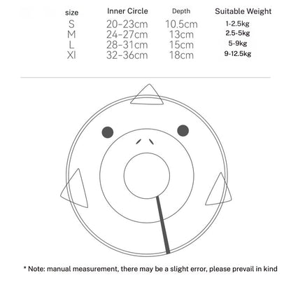 Fish-Shaped Cat Collar | Cute & Comfortable Shark Design for Cats | Hipidogs Pet Accessories
