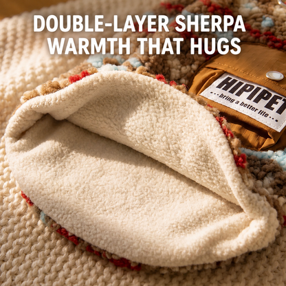 Cozy Winter Sherpa Coat for Dogs & Cats
