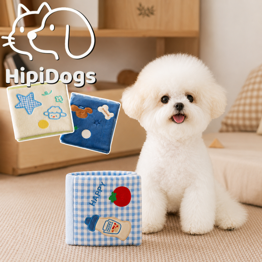 HipiDogs Interactive Snuffle Mat for Dogs | Plush Treat Puzzle Toy