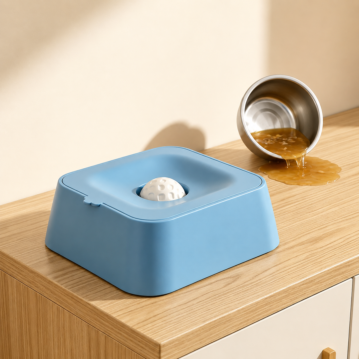 Interactive Dog Lick Mat Bowl for Treats & Slow Feeding